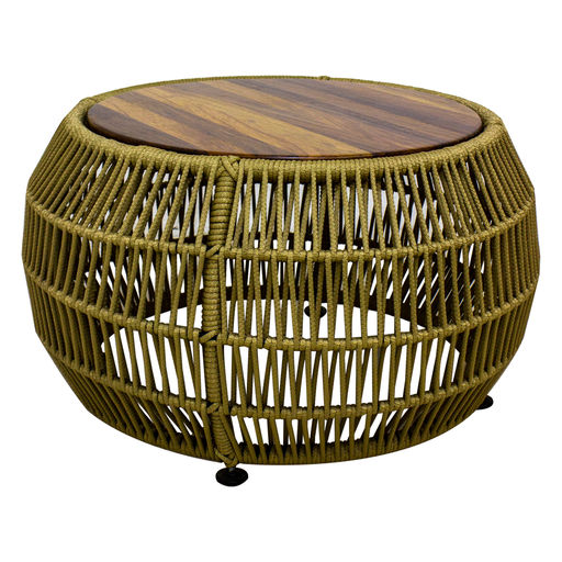 [SCSTIC543] Acatic mesa de centro cuerda beige // Exterior techado