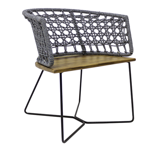 [CMX043] Yelapa silla cuerda gris // Exterior techado